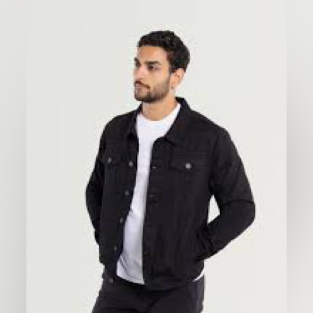 XRAY Men's Casual Biker Denim Jacket